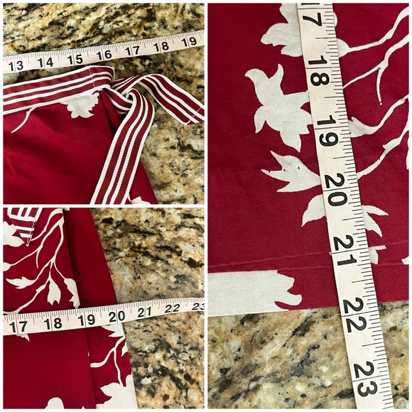 VTG Y2K White Stag 12 Wrap Skirt Hawaiian Floral Cotton Midi Retro Preppy Casual - Picture 3 of 9